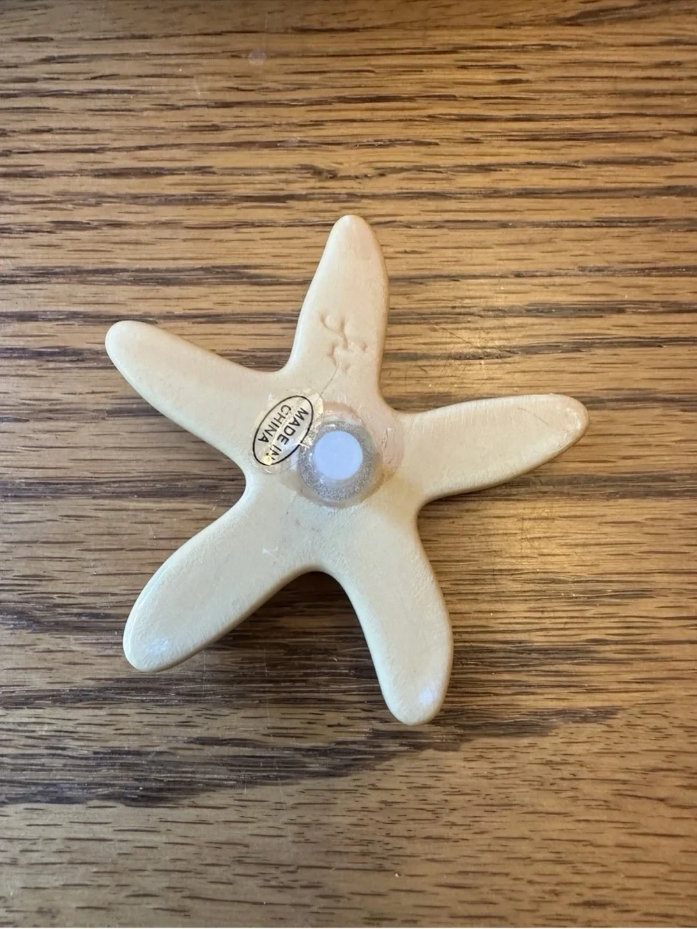 Nora Fleming Coral Pink Starfish Ceramic Accent rare & retired